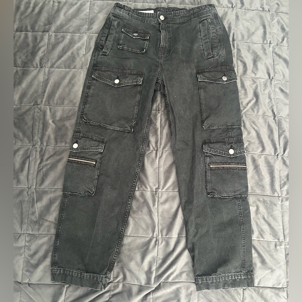 Washed Zara cargo pants
